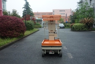 Vertical Mast Type One Man lift Electric Aerial Work Platform Order Picker For Warehouse